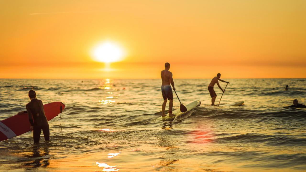 Grand Hotel Heiligendamm - The Leading Hotels Of The World Exterior photo Stand up paddle boarders at sunset